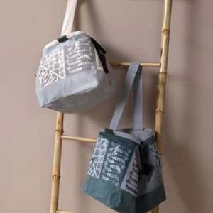 Sac fourre-tout en toile de coton égyptien pour femme, avec fermeture éclair, léger, spacieux, durable, pour le shopping et les trajets quotidiens, vente en gros EG - Product Image 1