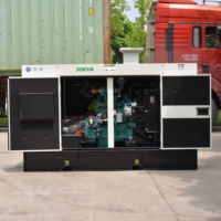 Generadores Diésel Insonorizados de 220V y 35kw con Motor Cummins, Alternador Stamford, Generador ATS Diésel de 20, 30, 40 y 50kw