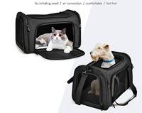 Articles pour animaux de compagnie en gros, sac de transport pliable personnalisé pour animaux de compagnie, sac de transport portable pour chien pour les voyages en plein air