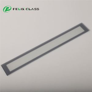 Verre trempé personnalisé par le fabricant avec impression sérigraphique pour éclairage LED mural - Product Image 1