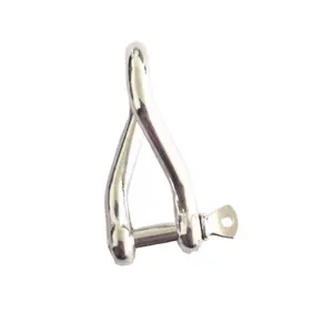 Stainless steel twist special shaped marine hardware accessories hilux comfort spring anchor twist shackle