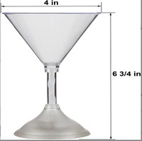 2024 yeni yanıp sönen led bardak bar şampanya kadehi fincan parti kupalar, LED ışık up Martini cam
