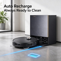 Robot Vacuum Mop Rumah Tangga Dreame X60 Ultra dengan LDS Laser Map, Hot Water Mop, Auto Self Empty Station, Rotating Lift Mop, Smart Cleaner