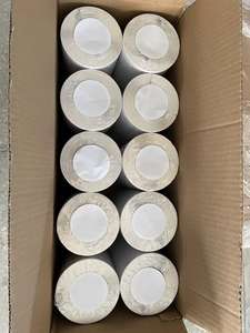 Etiqueta térmica de 4x6 pulgadas con recubrimiento superior en blanco pegatina de tres pruebas 300 uds/rollo adhesivo de fusión en caliente acrílico de un solo lado activado por agua - Product Image 3