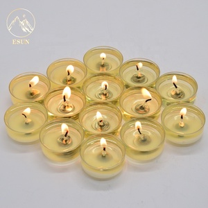 Venta al por mayor de velas de cera de soja y cera de parafina con carcasa de PC para la decoración del hogar y ocasiones Diwali - Product Image 2