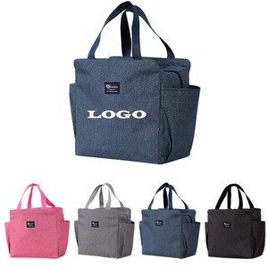 Custom Logo Thermal Cooler Bag Fashionable Lunch Tote for School Promotional Backpack