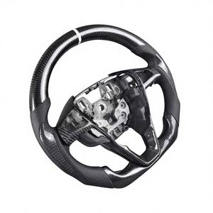 Volante Deportivo de Fibra de Carbono Personalizado MK3 con Cuero para Trim para EcoBoost/<span class=keywords><strong>Shelby</strong></span> GT350 Mondeo/<span class=keywords><strong>Focus</strong></span> - Product Image 5