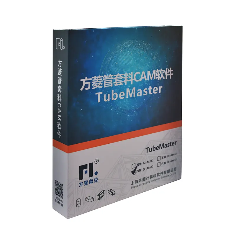 Fangling TubeMaster 4แกนซอฟต์แวร์ทำรังสำหรับท่อสี่เหลี่ยมและเครื่องตัดท่อกลม