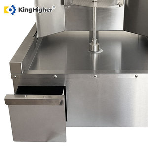 Thương mại 4-burner khí thép không gỉ shawarma nướng Máy doner Kebab Gyro Maker cho nhà hàng nhà bếp sử dụng nhà máy bán - Product Image 5