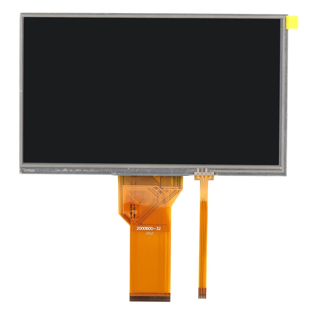 Tela lcd multifuncional 7 ", display lcd pop 7 hd com 50 pinos