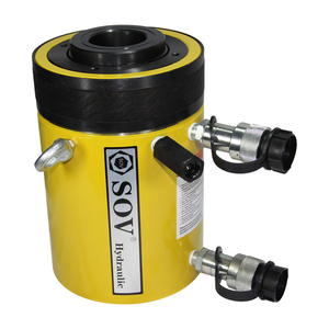 Cylindre hydraulique creux à double action robuste ENERPAC 30-600T, série RRH, pour pousser, soulever et hisser, RRH-603 - Product Image 4