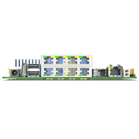 Pfsense InteJ6412 pare-feu carte mère 32g routeur industriel carte mère 8RJ45 1SFP + routeur carte mère pour serveur