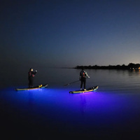 Planche à pagaie Standup à lumière LED avec lumières LED/planche de surf à lumière LED/planche SUP