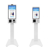 Kiosque de commande en libre-service Sinmar Factory Bulk 21,5 27 pouces, terminal de paiement Android sur pied pour la vente au détail