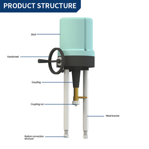 Actuador Lineal Motorizado, AC220V/380V, Motor Clase F, Empuje de 10kN, Carrera de 0-100mm, IP65, para Plantas de Energía con Alta Potencia de Empuje - Product Image 4