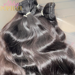 Nguyên Ấn Độ tóc lớp biểu bì phù hợp tóc con người tự nhiên thẳng phần mở rộng Tóc Lượn sóng xoăn Nguyên Việt bó - Product Image 5