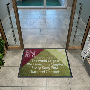 Tapis <span class=keywords><strong>personnalisé</strong></span> avec logo pour hall <span class=keywords><strong>d</strong></span>'hôtel, <span class=keywords><strong>paillasson</strong></span> <span class=keywords><strong>d</strong></span>'<span class=keywords><strong>entrée</strong></span> <span class=keywords><strong>personnalisé</strong></span>, résistant, lavable, tapis de porte de marque - Product Image 4