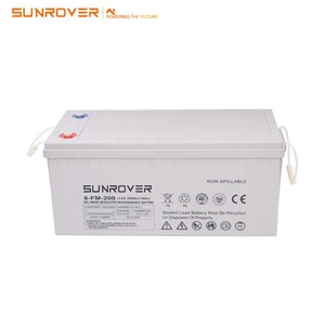 Batería de Plomo-Ácido de 12V 200Ah, Batería Recargable para Sistema de Energía Solar - Product Image 2