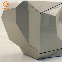 Meubles de Salon Modernes de Luxe en Acier Inoxydable avec Diamants, Buffets et Meubles de Rangement – Prix de Gros