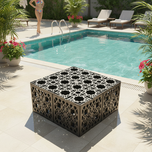 Boîtes de rangement à emboîtement haute résistance, installées sous le jardin domestique, <span class=keywords><strong>allée</strong></span> de véhicule légère, fournisseur CE - Product Image 1