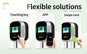 Chargeur mural de type 2 22 kW avec application Wifi intelligente, station de recharge pour véhicules électriques 32 A, Zencar <span class=keywords><strong>WPro</strong></span> IEC 62196 Wallbox, câble de recharge pour véhicules électriques de 5 mètres - Product Image 3