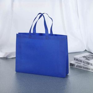 Bolsa no tejida de color, bolsa de mano no tejida personalizada, protección del medio ambiente, bolsa de compras publicitaria, logotipo impreso personalizado al por mayor - Product Image 6