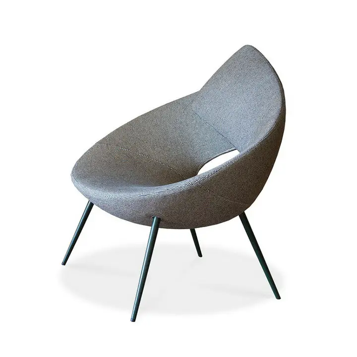 BONALDO-sillón de diseño moderno con cerradura, silla de ocio con reposabrazos, muebles de sala de estar