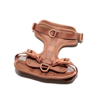 Nouvel Arrivage Harnais pour Chien en PVC Imperméable Anti-Morsure Réglable pour la Marche en Extérieur, Harnais Poitrail Personnalisable avec Logo pour Toutes les Races de Chiens
