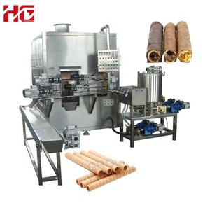 <span class=keywords><strong>Wafer</strong></span> CuộN sản xuất và thiết bị chế biến/trứng cuộn làm cho thiết bị/Snack thực phẩm dây chuyền sản xuất với giảm giá tốt - Product Image 1