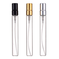 10 Ml Mini Vide Transparent Verre Parfum Échantillon Bouteille Atomiseur Vaporisateur Bouteilles pour Parfum