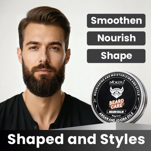 Pommade organique MOKERU pour hommes, cire hydratante pour cheveux bouclés, baume naturel pour <span class=keywords><strong>barbe</strong></span>, 60g, OEM/ODM - Product Image 2
