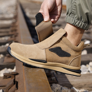 Chaussures de sécurité anti-impact, résistantes aux perforations, à isolation électrique, avec embout <span class=keywords><strong>en</strong></span> plastique personnalisé et semelle <span class=keywords><strong>en</strong></span> caoutchouc, 10KV pour soudeur électrique - Product Image 1