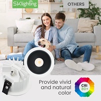Lumière IP67 étanche LED Downlight 10W 18w 25w 36W plafonnier encastré pour salle de bain extérieure balcon hôtel centre commercial projecteur ce