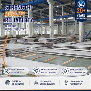 ISO Certified 321 316L 2D Finish 0.8mm 1250mm 5x10' Precision Stainless Steel Plate of Structural Components - Product Image 1