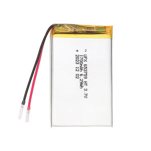 휴대용 전자 장치 공장 맞춤형 고온 리튬 이온 배터리 UFX 653759 HT 1700mAh 3.7V - Product Image 1
