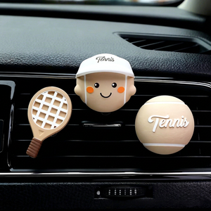 Ambientador para coche con clip para ventilación, decorativo, con aroma a lirio de los valles, para mujer, de plástico. - Product Image 6