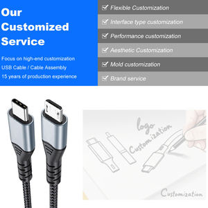 Cables de Datos LUNG KAY Personalizados de 1M OTG 3A, Tipo-C a Micro USB, Carga Rápida con Material de Blindaje de Lámina para Teléfonos Móviles Android - Product Image 4