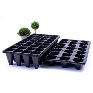 Plateaux de semis multi-cellules pour une germination efficace des semences Pot de plantation en plastique léger pour balcon et myrtille - Product Image 1