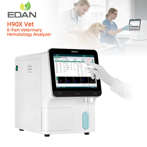 Analyseur d'hématologie vétérinaire EDAN H90X à 6 parties, équipement d'hématologie vétérinaire, équipement d'hématologie à 6 parties pour animaux - Product Image 5
