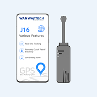 Rastreador GPS J16 4G LTE Impermeable para Tablero de Instrumentos, Rastreo en Tiempo Real, Localizador con Cable Integrado, Almacenamiento en la Nube, Compatible con Aplicaciones Android/iOS 1