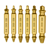 Royal Sino HSS 4341 extracteur De vis 1 à 4 # extracteur De vis endommagé ensemble d'extraction De tournevis
