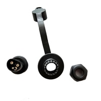 Adaptateur mâle 3 broches 12V à 3 voies pour remorque, connecteur de remorque pour caravane, bateau, porte-vélos - Vente chaude