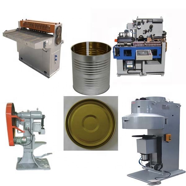Semi-automatic Tin Can Production Line
