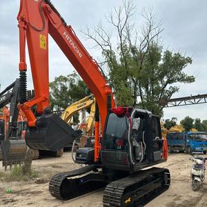 Excavadora sobre orugas de segunda mano Hitachi ZX120 de alta calidad, excelente estado con componentes de núcleo de engranaje de motor, ¡buen precio! - Product Image 2