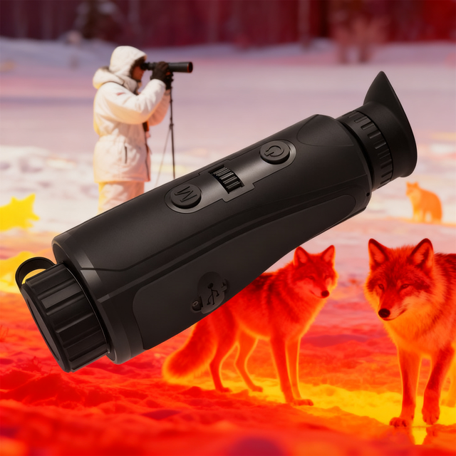 BIRD 3 or 6M Handheld Thermal Imaging Monocular 384x 288 pixels OR 640x512 (50Hz) Night Vision Thermal Camera for Hunting