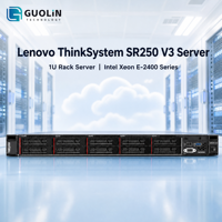 ThinkSystem SR250 V3 1U Rack Server Tersedia Siap Kirim untuk Penggunaan Global yang Cepat Server Kantor Bisnis Perusahaan