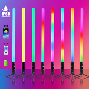 IP65กันน้ำได้ทั้ง360หลอดพิกเซลแบตเตอรี่ Uplights ไร้สายไฟ LED DMX WIFI ควบคุมได้ทั้งติดคลับไฟสำหรับงานปาร์ตี้ดีเจ - Product Image 4