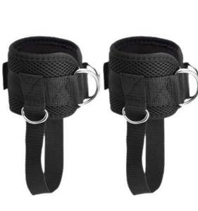 Correas de Tobillo con Anillo en D para Entrenamiento de Glúteos y Piernas, Protección y Soporte para Ejercicios en el Gimnasio - Product Image 2