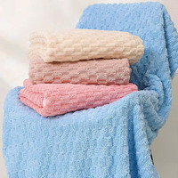 Toallas de Baño Extra Grandes y Gruesas de 700 Gsm 900 Gsm, Suaves y Absorbentes, de Terciopelo de Coral, Microfibra Afelpada, Toalla Envolvente para Baño