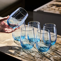 Verre à eau haut de gamme pour chambre d'hôtel, ensemble de verres résistants à la chaleur pour usage domestique, idéal pour le thé, la bière, le café et l'eau de bouche, pour l'hôtellerie